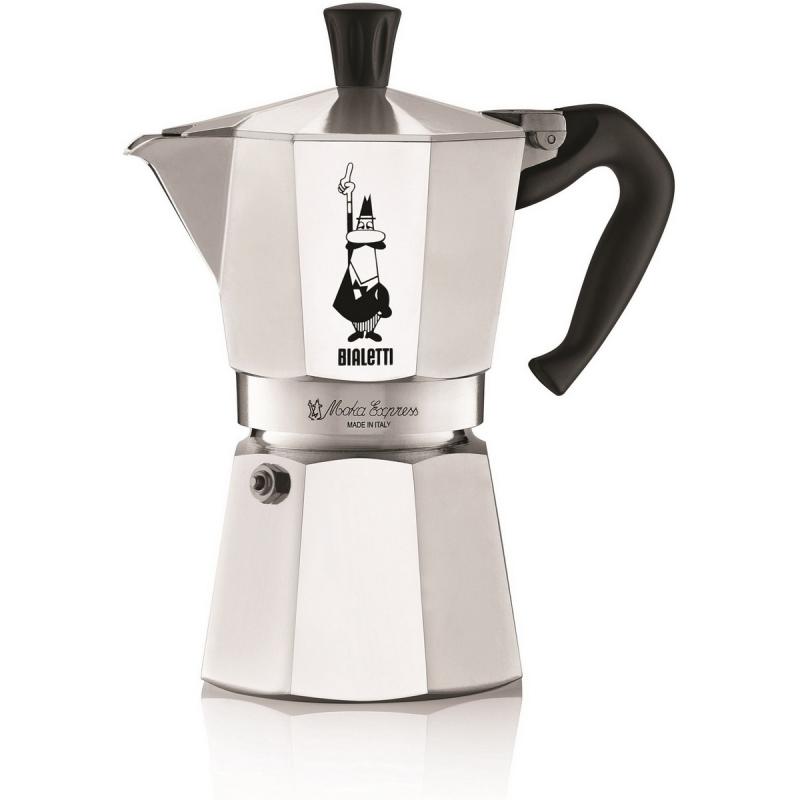 Bialetti Moka Express kaffebryggare (Völj storlek i listan)