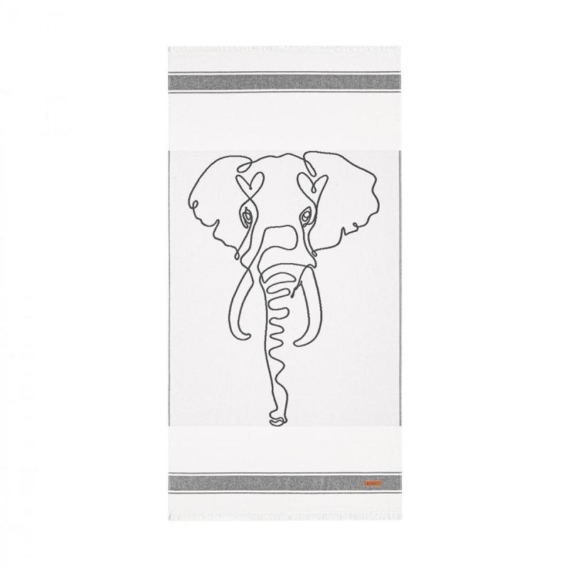 Elephant terry hammam towel