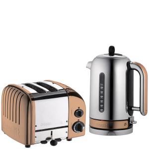 Dualit Classic 2 slice toaster with Patented ProHeat element and kettle
