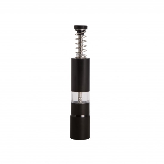 By On Salt Pepper Mill Stories Black Stainless Steel
