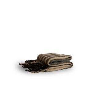 Filt Edien svart beige