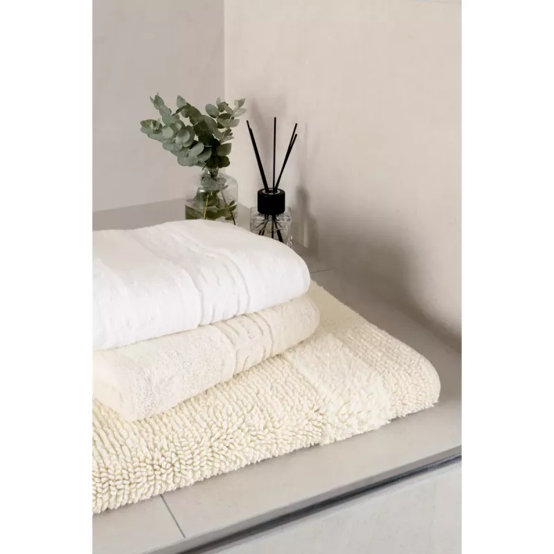 Cawö Handduk Noblesse Vit 1001-600 Enfärgad