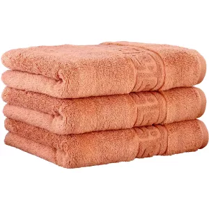 Cawö Towel Noblesse Brick 1001-387 Solid color
