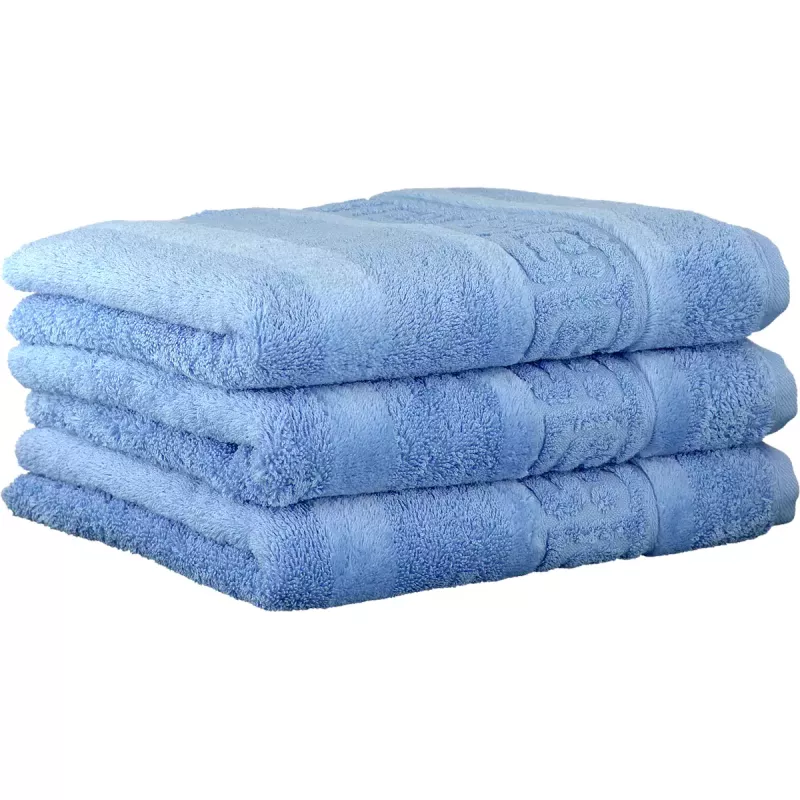 Cawö Towel Noblesse Light blue 1001-188 Solid color