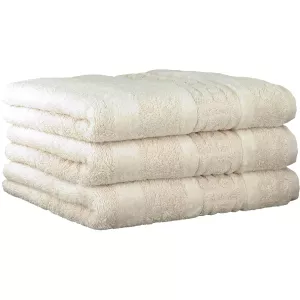 Cawö Handduk Noblesse Natur 1001-351 Enfärgad