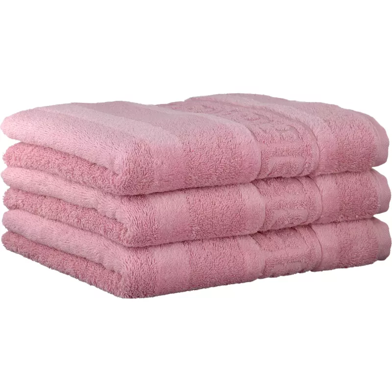 Cawö Handduk Noblesse Rosé 1001-271 Enfärgad
