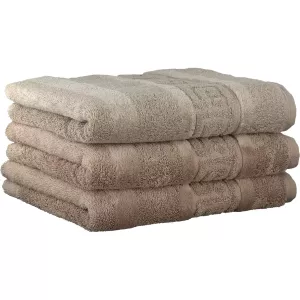 Cawö Handduk Noblesse Sand 1001-375 Enfärgad