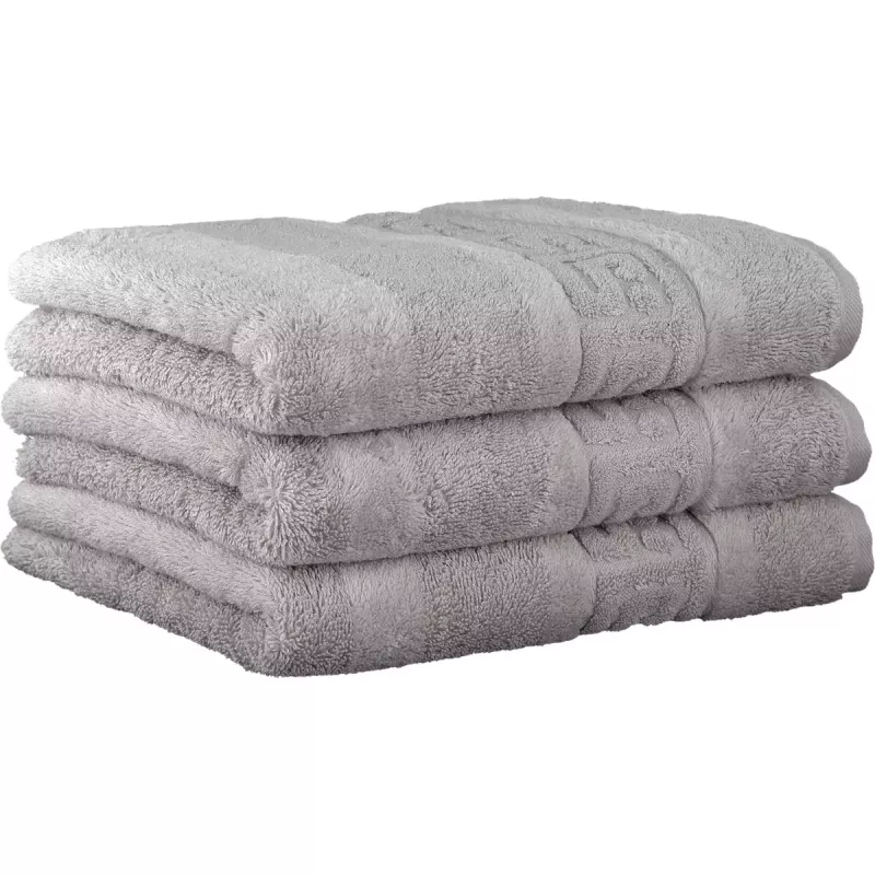 Cawö Towel Noblesse Silver 1001-775 Solid color