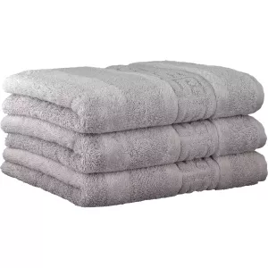 Cawö Towel Noblesse Silver 1001-775 Solid color