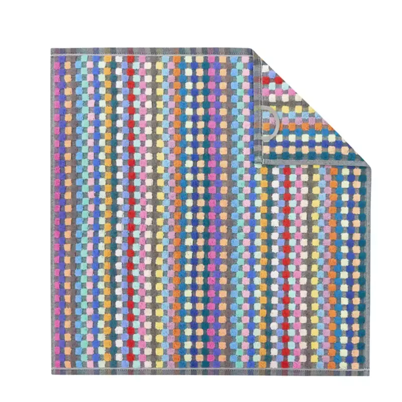 Cawö Confetti Check Kitchen Towel - Tea Towel Cotton 50x50 cm - Multicolor