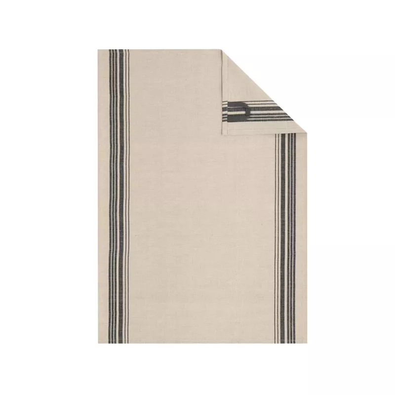 Cawö Cuisine Nature Kitchen Towel - Tea Towel 2-Pack Linen Blend 50x70 cm - Akzent Linen Beige