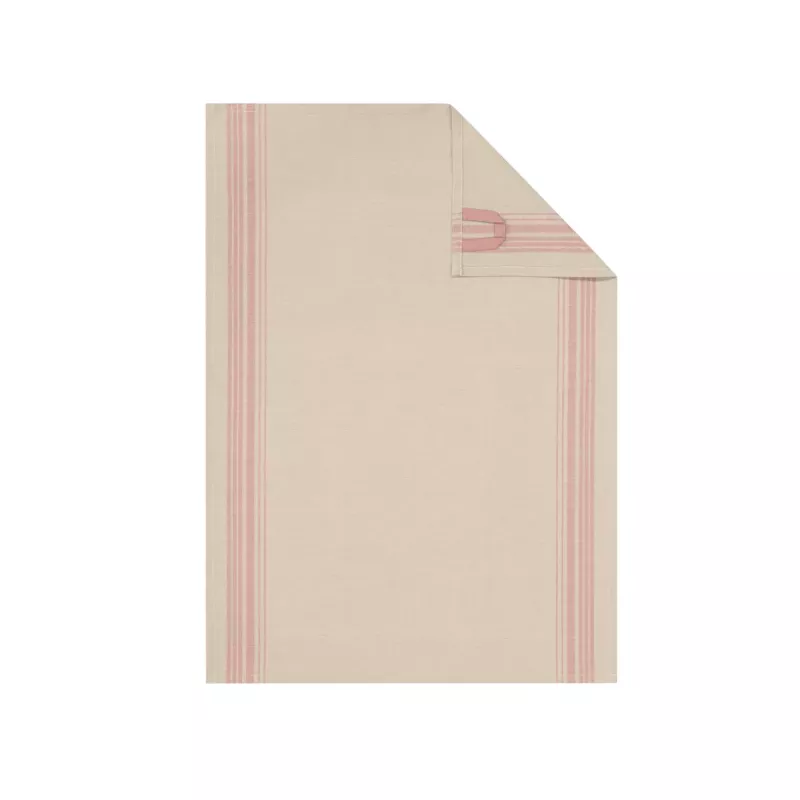 Cawö Cuisine Nature Kitchen Towel - Tea Towel 2-Pack Linen Blend 50x70 cm - Akzent Tajine Pink