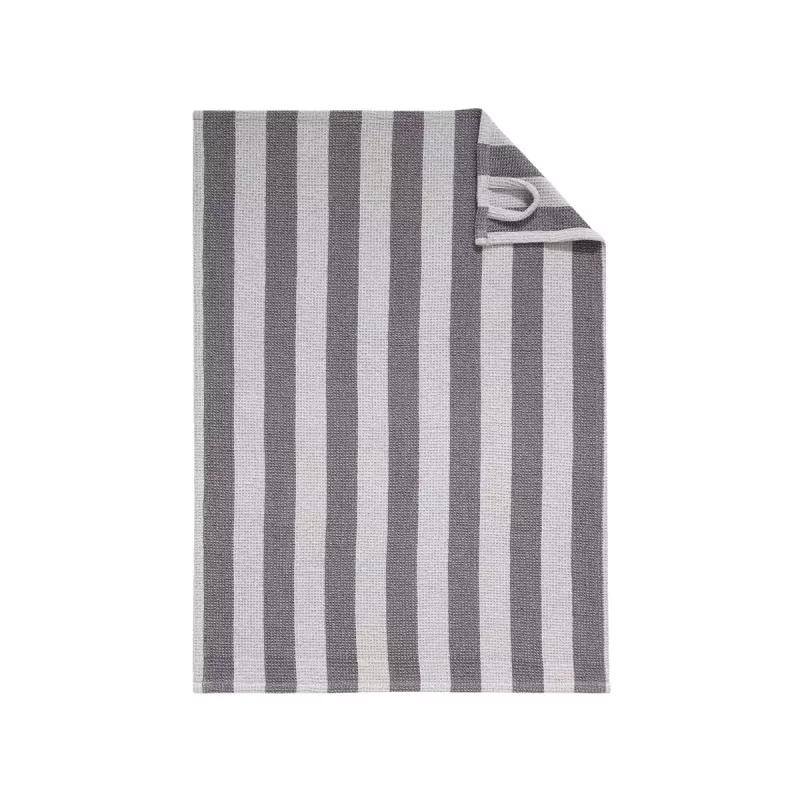 Cawö Cuisine Piqué Kitchen Towel - Tea Towel 2-Pack Cotton 50x70 cm - Plum Purple Platinum Grey