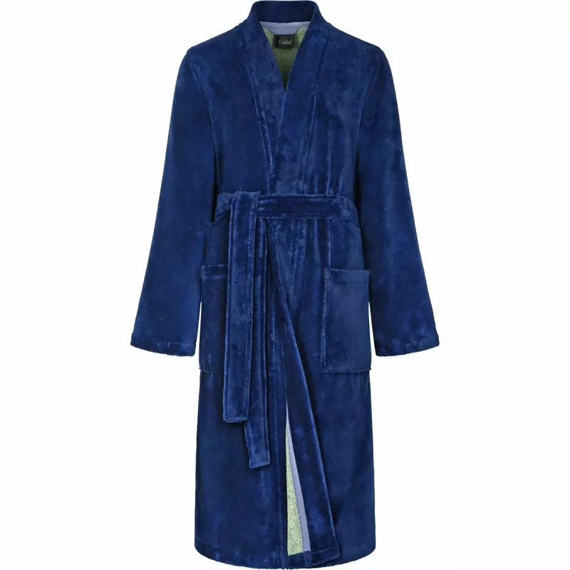 Women’s Reversible Kimono Bathrobe Blue-Green