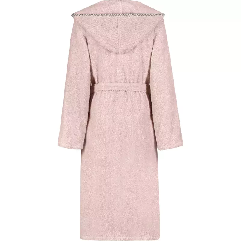 Women’s Lightweight Hooded Bathrobe Powder Pink
