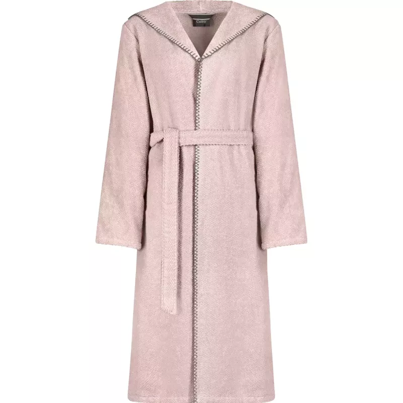 Women’s Lightweight Hooded Bathrobe Powder Pink