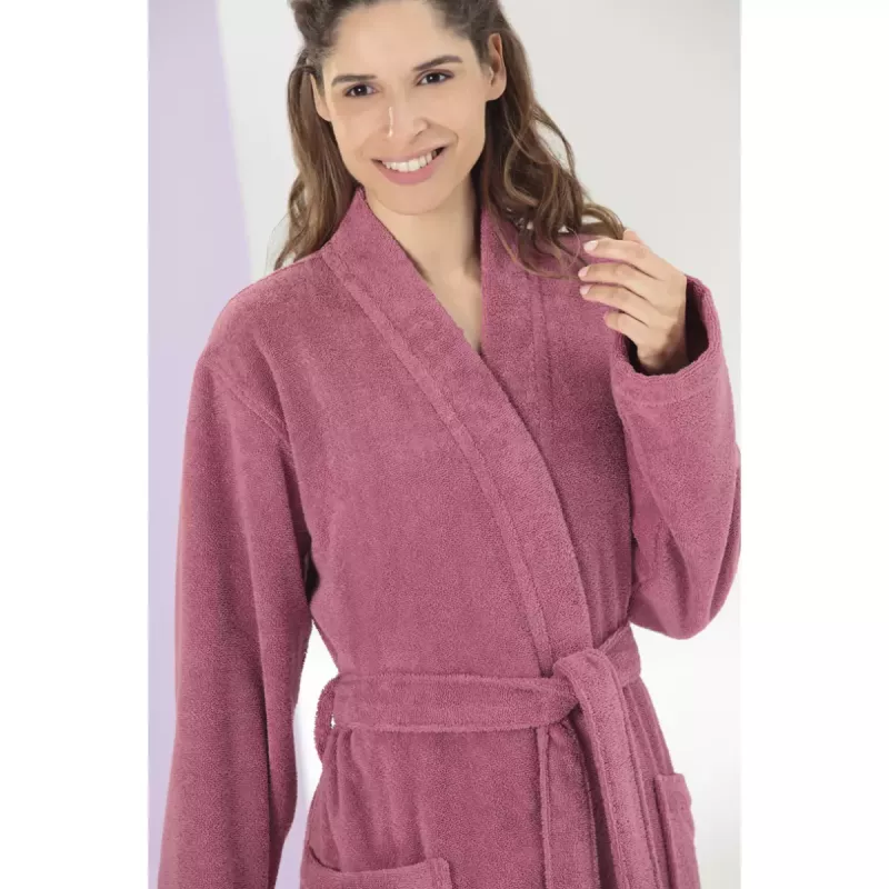 Women’s Kimono Bathrobe Blush Pink