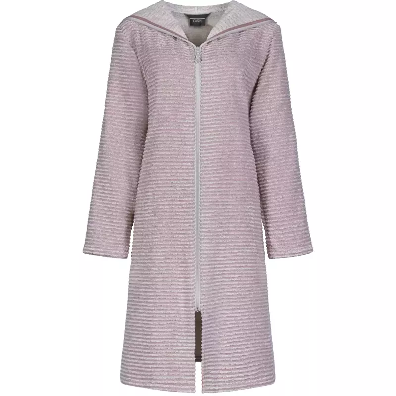 Women’s Short Lightweight Hooded Bathrobe Berry Pink