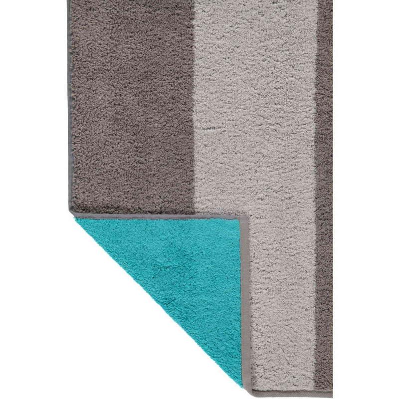 Cawö extra lång bastuhandduk 80x200 cm 599-34 graphit - turkos