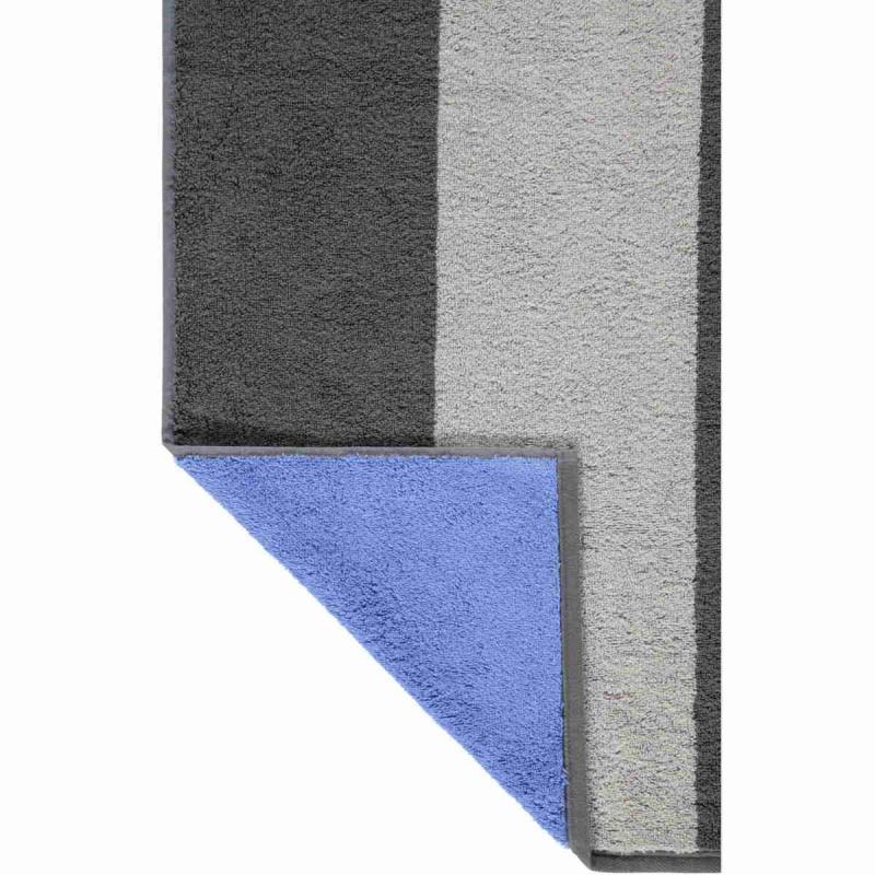 Cawö extra lång bastuhandduk 80x200 cm 599-71 anthracite - blue