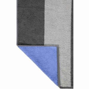 Cawö extra long terry sauna towel 80x200 cm 599-71 anthracite - blue
