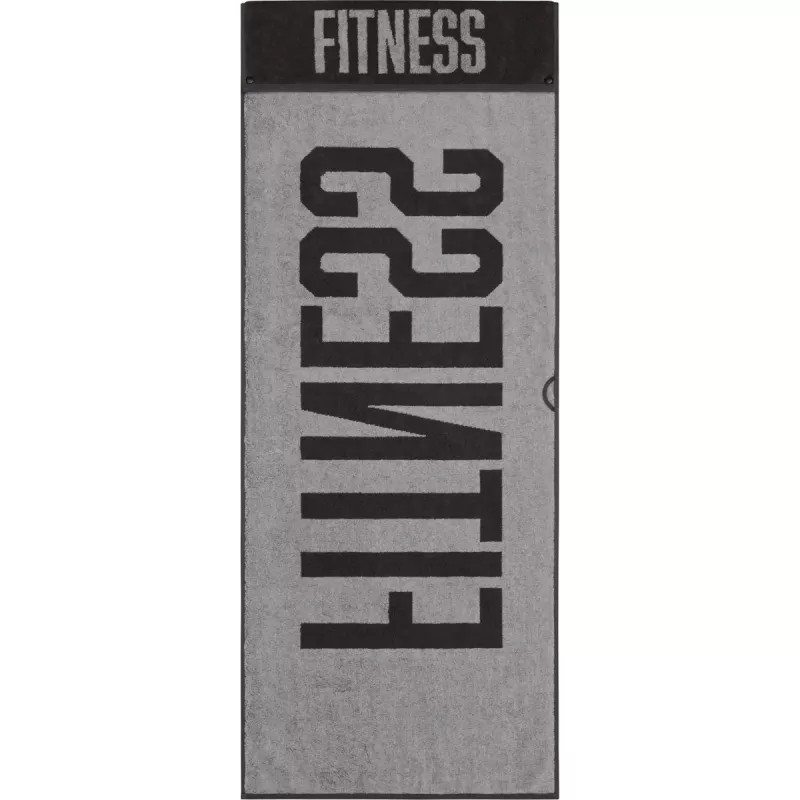 Cawö Fitnesshandduk 50x130 cm – Gymhandduk i Bomull med Ryggstödsskydd 6289-77 Metal