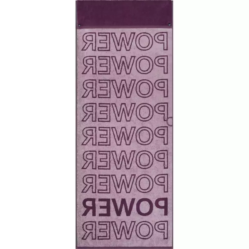 Cawö Fitnesshandduk 50x130 cm – Gymhandduk i Bomull med Ryggstödsskydd 6293-88 Purple