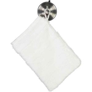 Cawö Noblesse2 tvättvante 16x22 cm 100% bomull 568g/m² för ansiktstvätt och sminkborttagning. Antracit