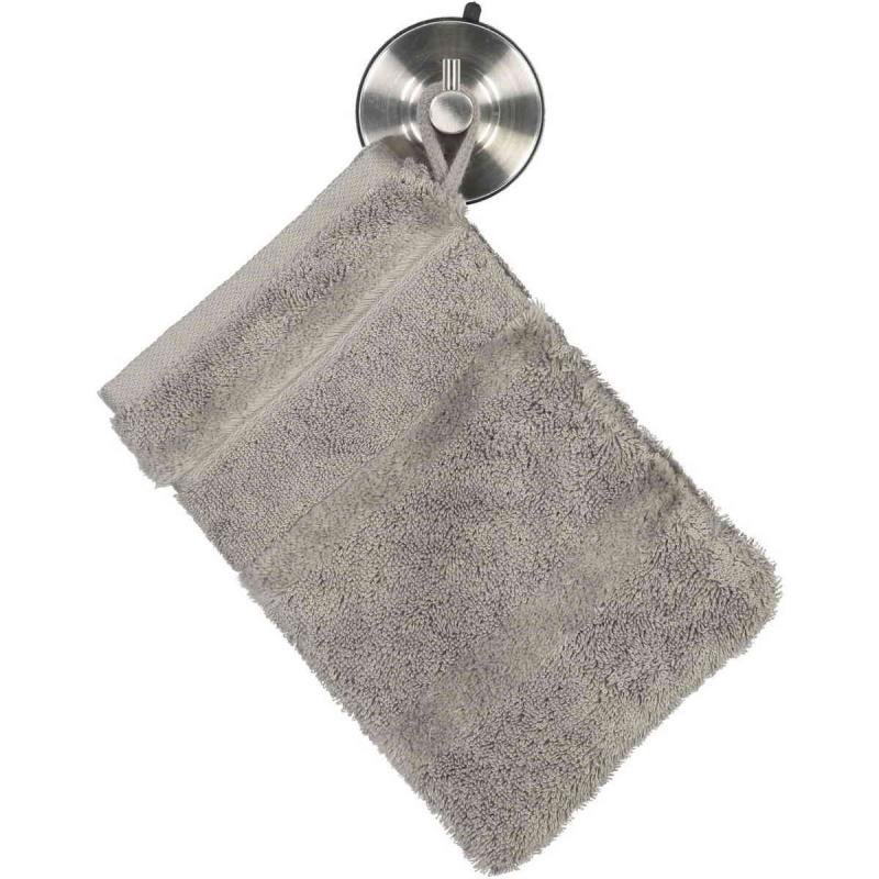 Cawö Noblesse2 tvättvante 16x22 cm 100% bomull 568g/m² för ansiktstvätt och sminkborttagning.