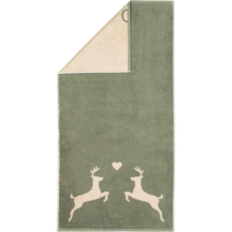 Cawö Towel Alpenchic Edition 6228-43 Hirsche Zirbe