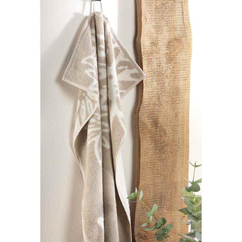 Cawö Towel Alpenchic Edition 6230-33 Edelweiss Natur
