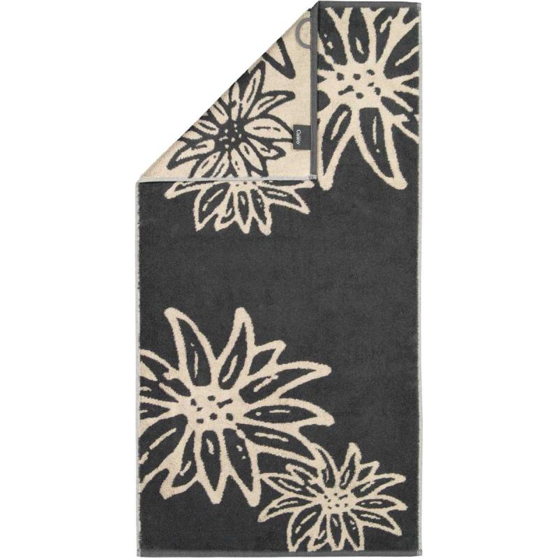 Cawö Towel Alpenchic Edition 6230-73 Edelweiss Granit