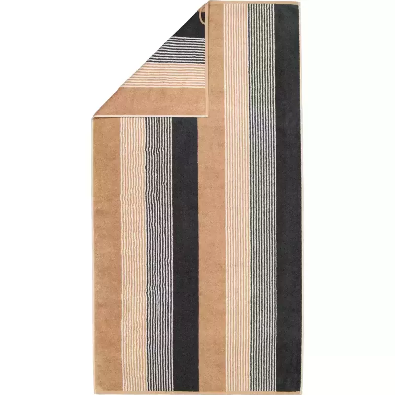 Cawö Handduk Coast Repeat 6214-37 Antracit-Natur