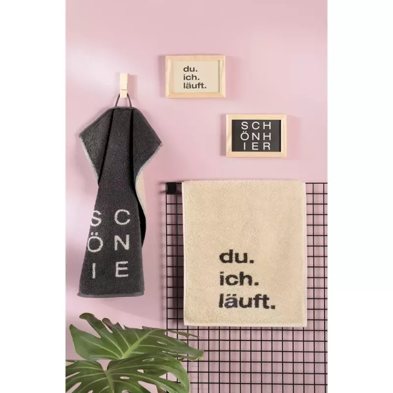 Handduk Du.Ich.Läuft 30x50
