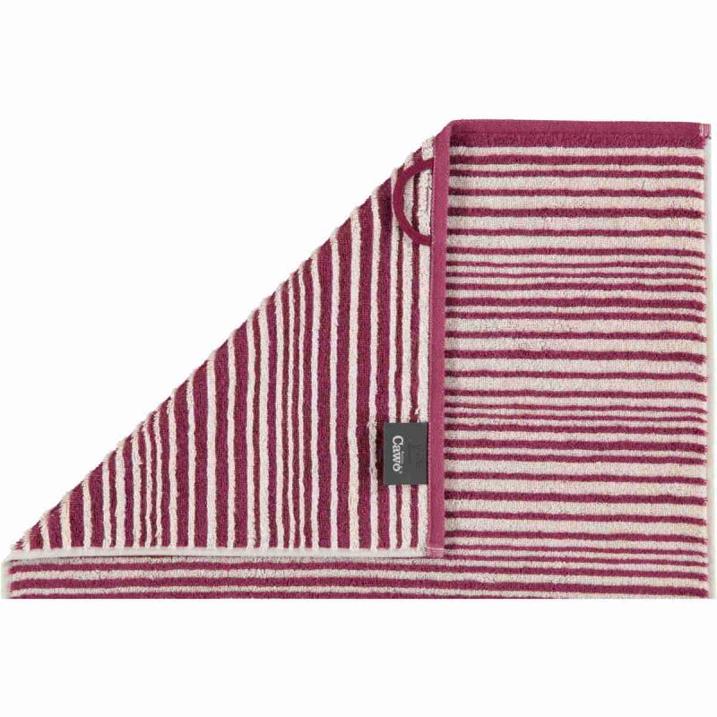Cawö handduk Dune burgundy 499-23 av 100% ren bomull