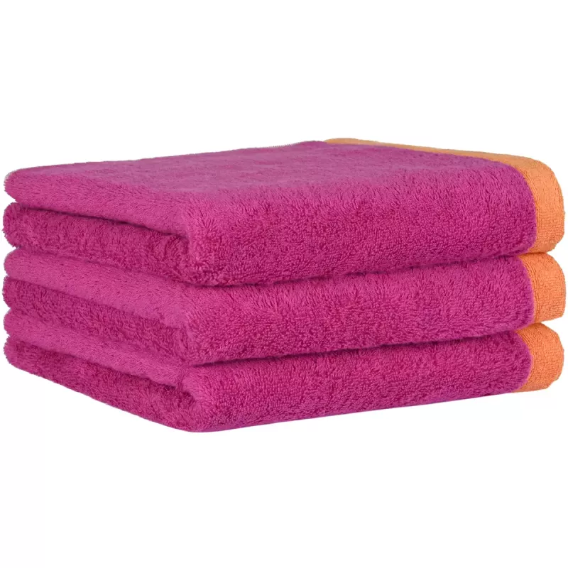 Handduk Lifestyle Splash Pink-Mandarine 7071-23