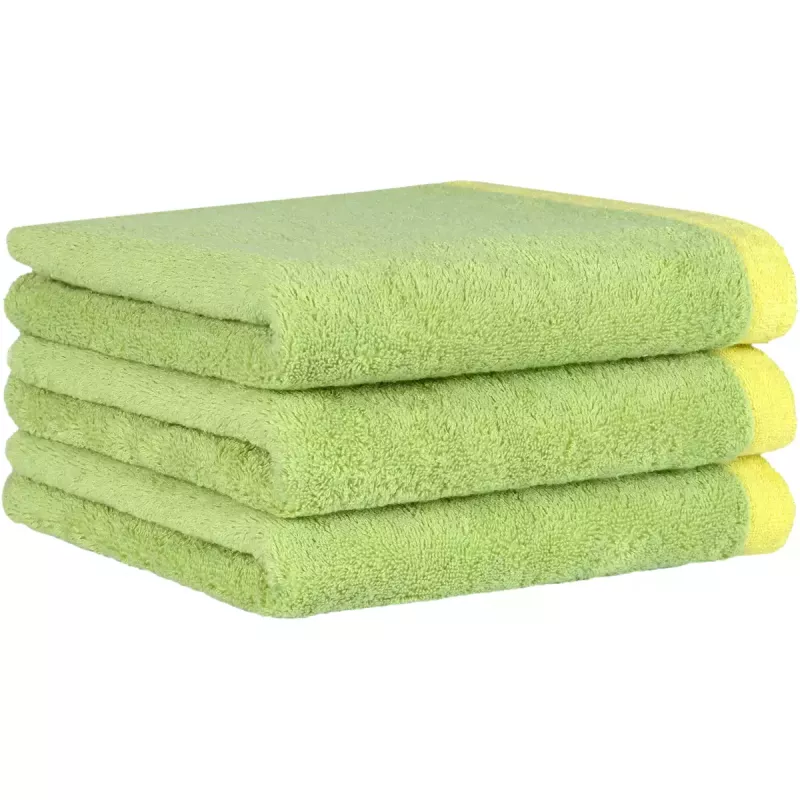 Handduk Lifestyle Splash Pistazie-Lemon 7071-45