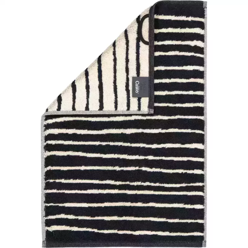 Cawö Towel Loft Lines 6225-39 Black