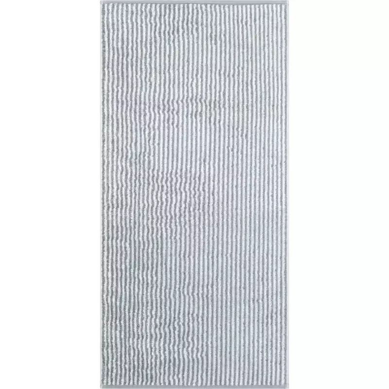 Handduk Luxury Home Two-Tone Stripe Platin 480-76