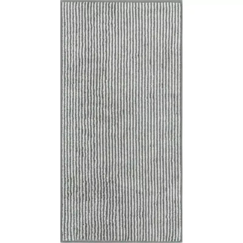 Handduk Luxury Home Two-Tone Stripe Schiefer 480-77