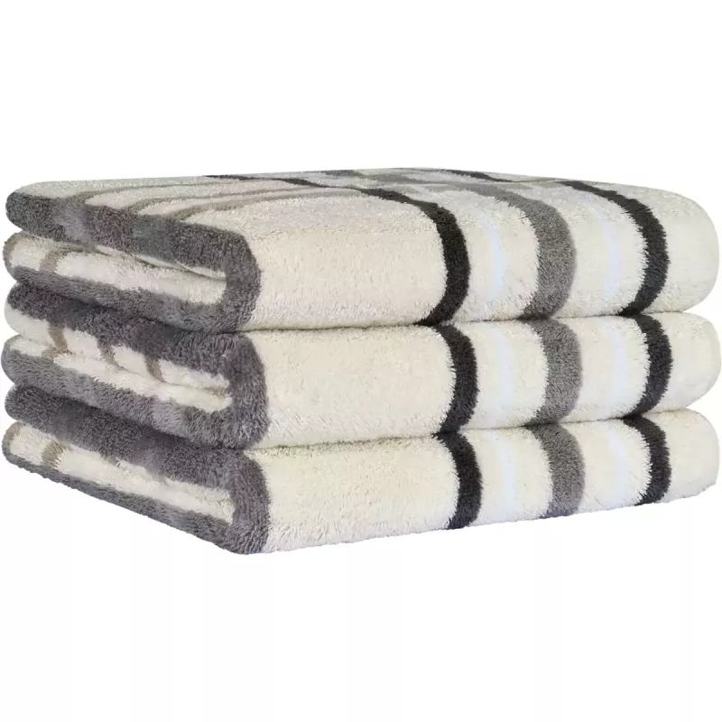 Handduk Noblesse Check Natur 1089-33