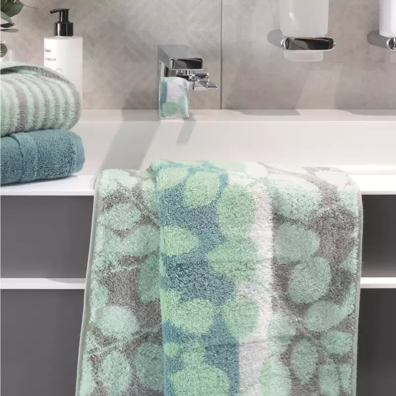 Cawö Handduk Noblesse Harmony Floral Jade 1086-47