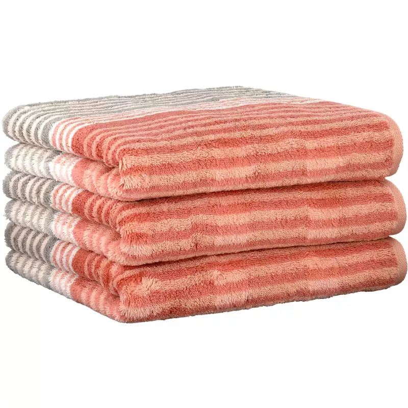 Cawö Handduk Noblesse Harmony  Korall 1085-27