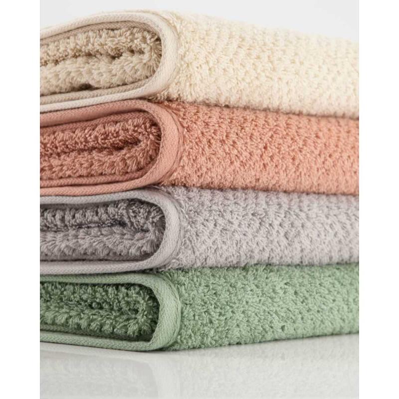 Cawö handduk Pure 6500 frottéhandduk i mjuka pastellfärger Casa Zeytin
