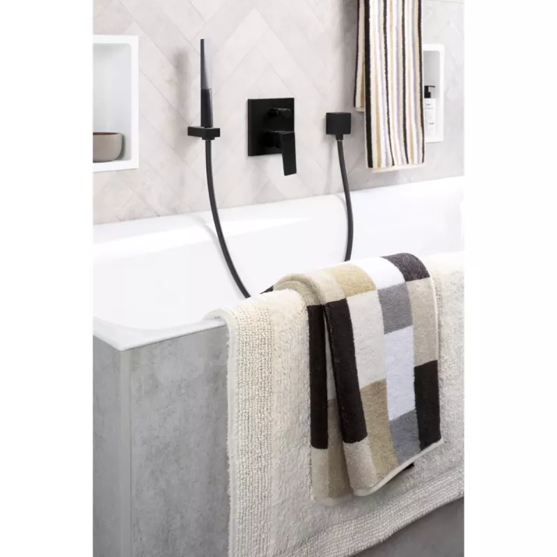 Cawö Checkered Towel Shades 6236-33 Sand