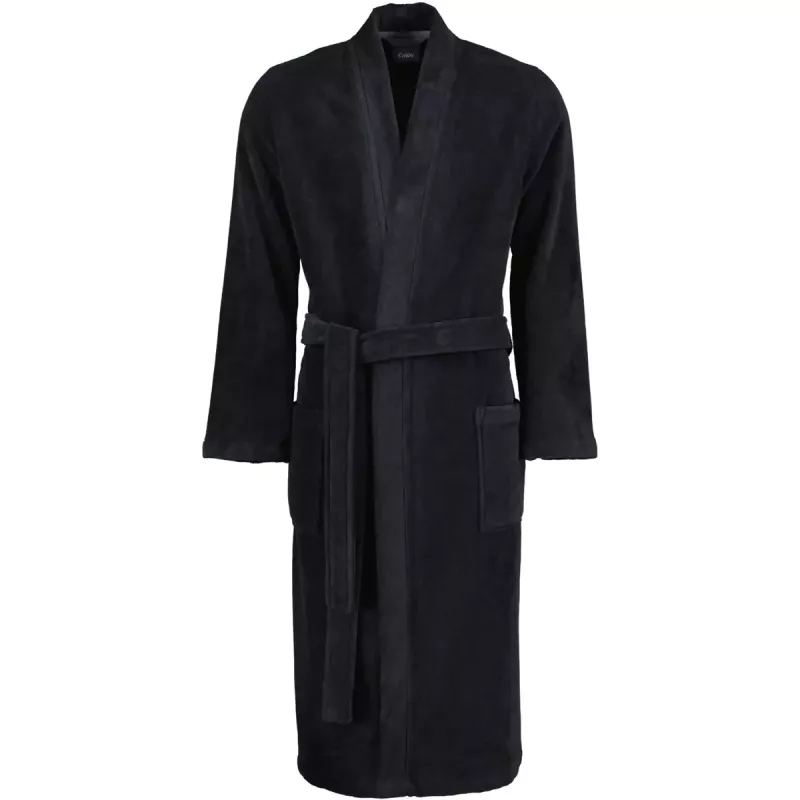 Cawö Kimono Dressing Gown Men 823-97 Lava