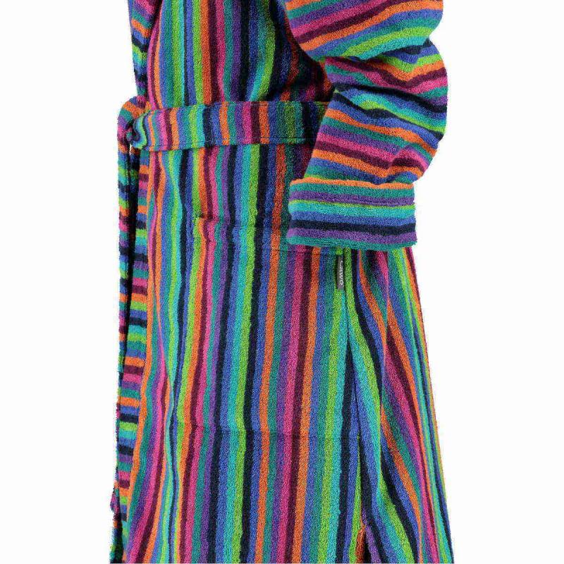 Girls short colorful hooded terry bathrobe online from Cawö.