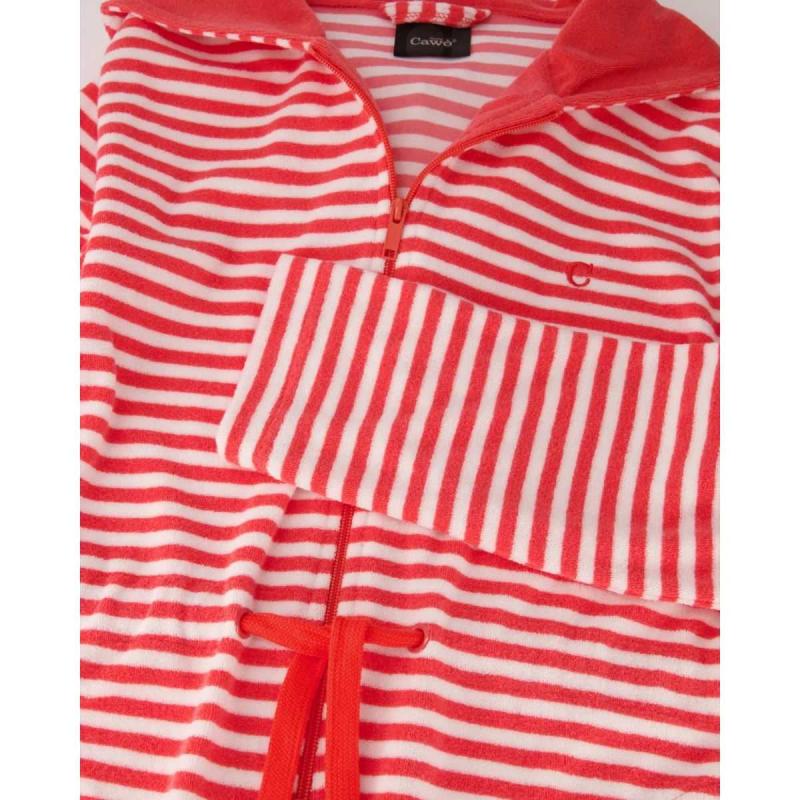 Cawö kort morgonrock Dam 834-26 Watermelon