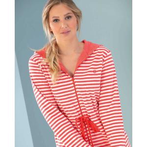 Cawö kort morgonrock Dam 834-26 Watermelon