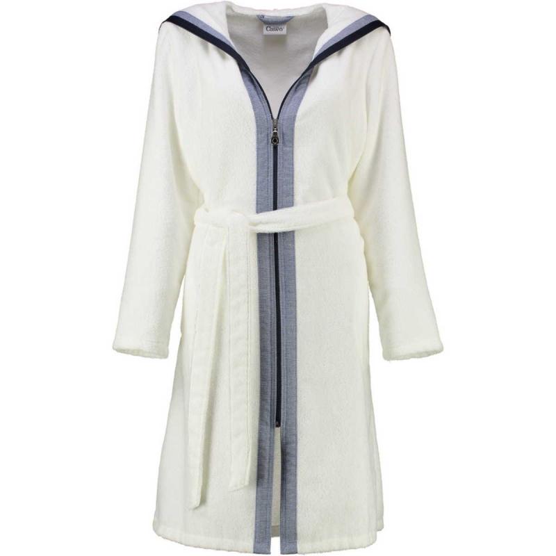 s.Oliver women's terry kimono bathrobe 3712 46 Turquoise striped